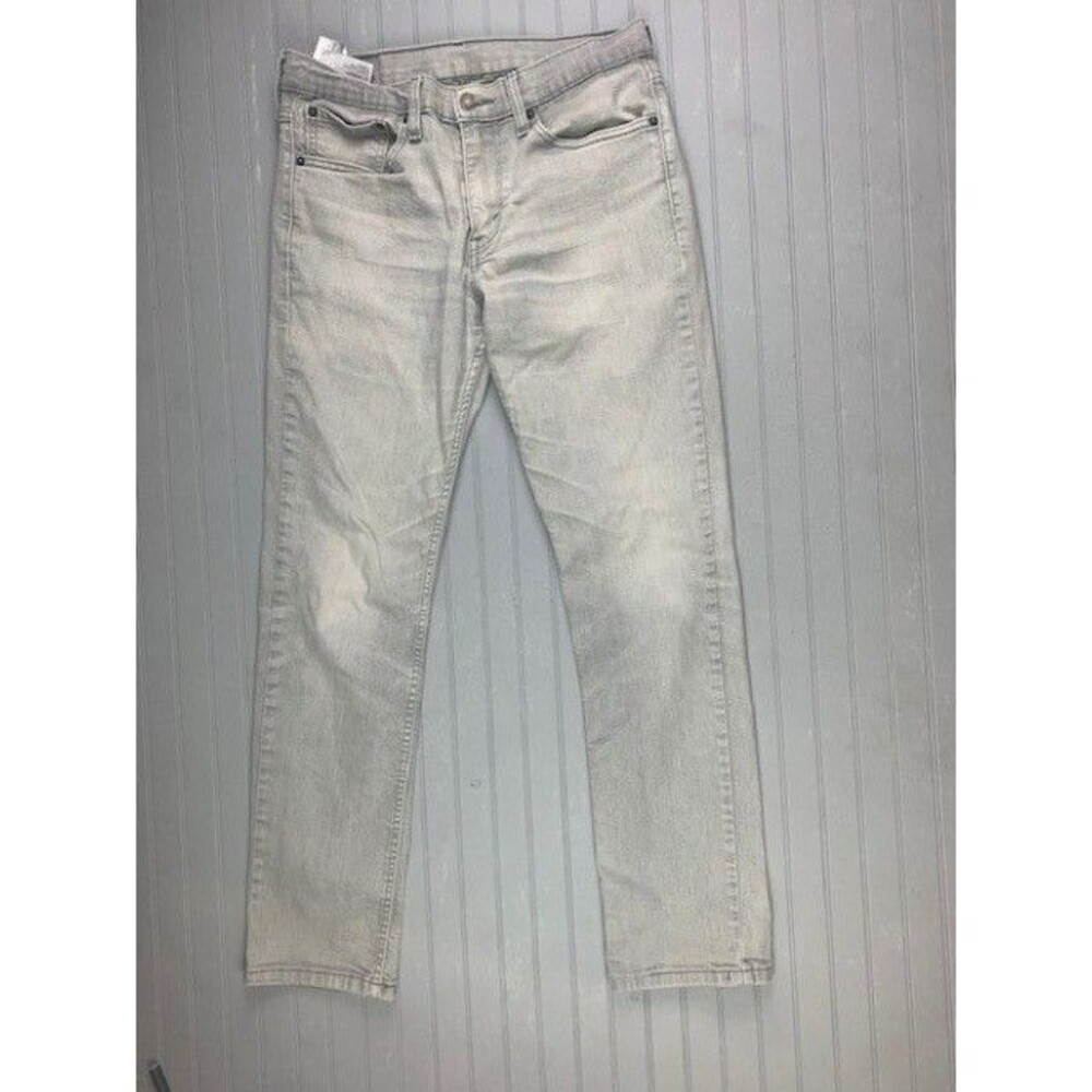 Levi 511 Size 31x32 Mens Jeans Slim Leg Gray Stretch (Actual Inseam 29.5)